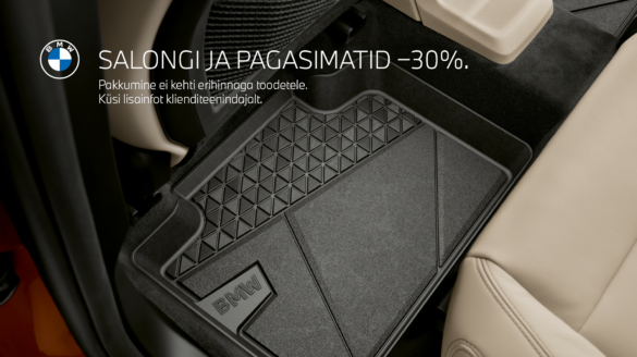 Kuupakkumine - salongi ja pagasimatid -30%