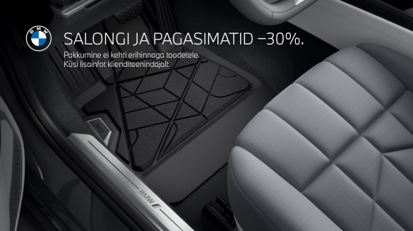 BMW salongi ja pagasimatid
